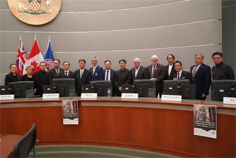 大火毁家园 • 我们送希望 多伦多华社发动为香港大埔灾民募款